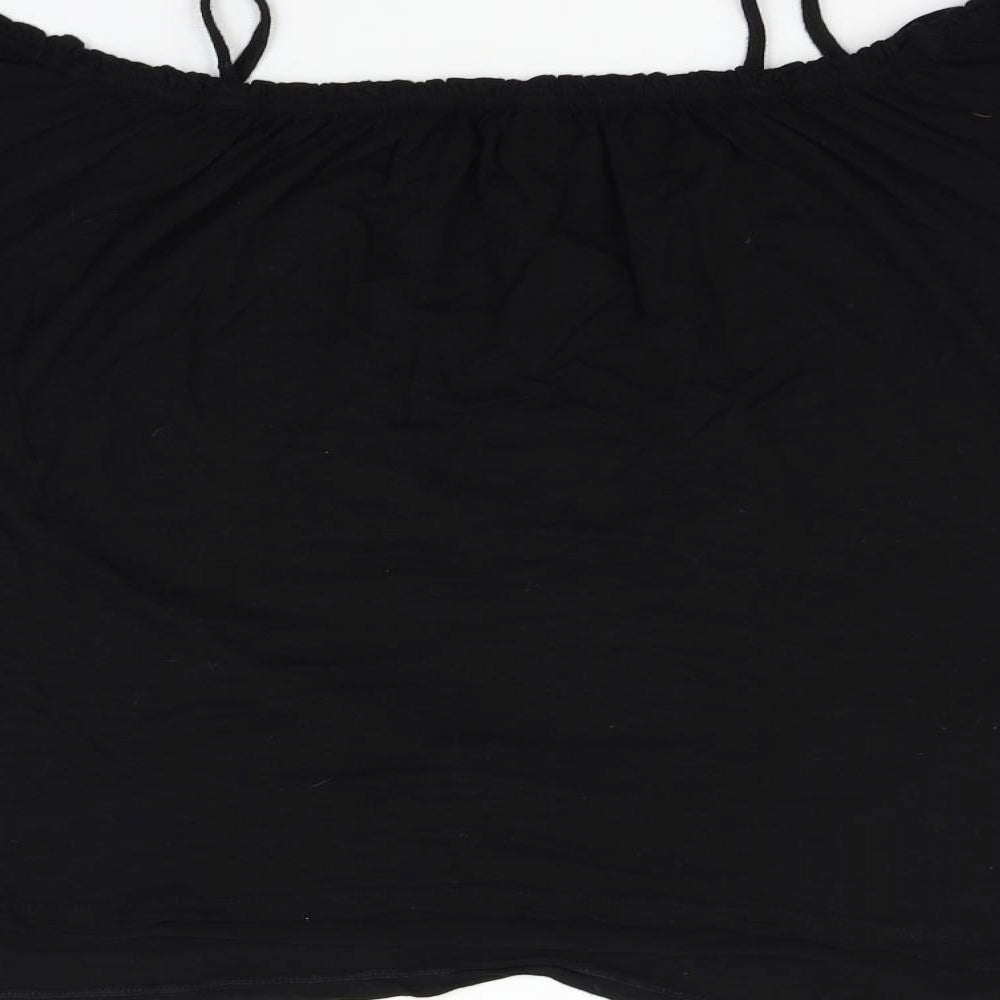 Papaya Womens Black   Basic Blouse Size 20