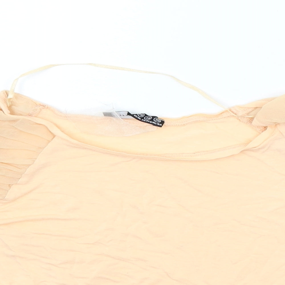 Atmosphere Womens Orange   Basic T-Shirt Size 10