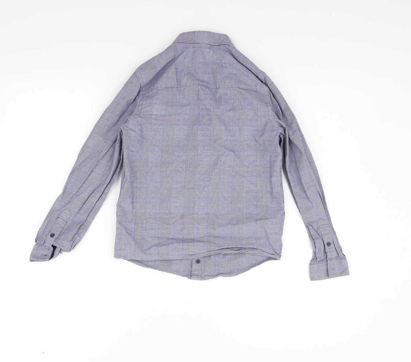 F&F Boys Blue   Basic Button-Up Size 10-11 Years