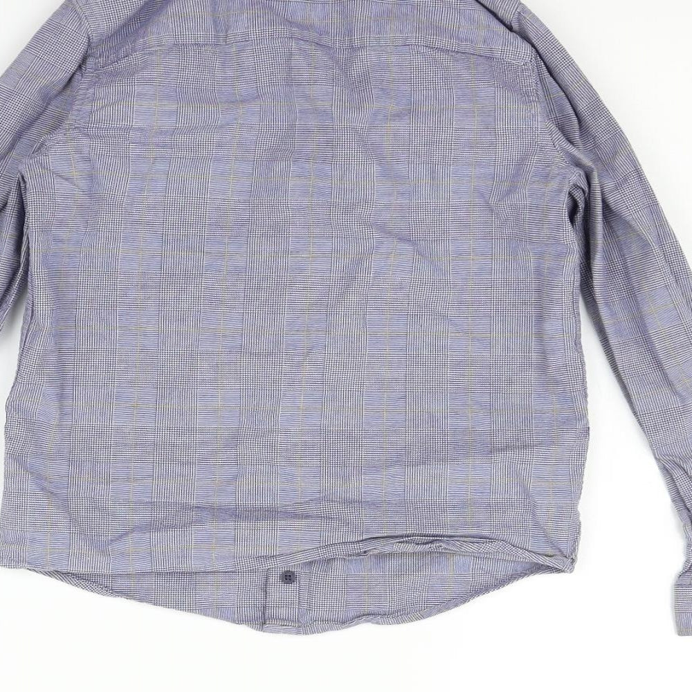 F&F Boys Blue   Basic Button-Up Size 10-11 Years