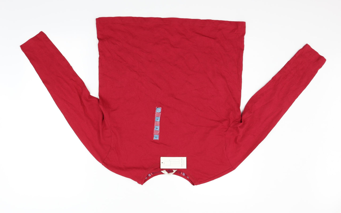 Marks and Spencer Womens Red Solid  Top Pyjama Top Size M