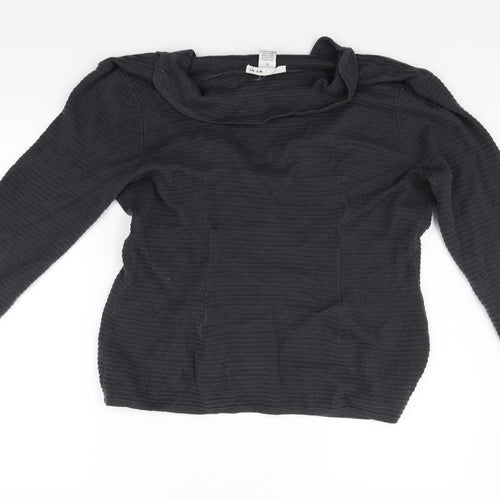 wdny Womens Grey   Cardigan Jumper Size XL