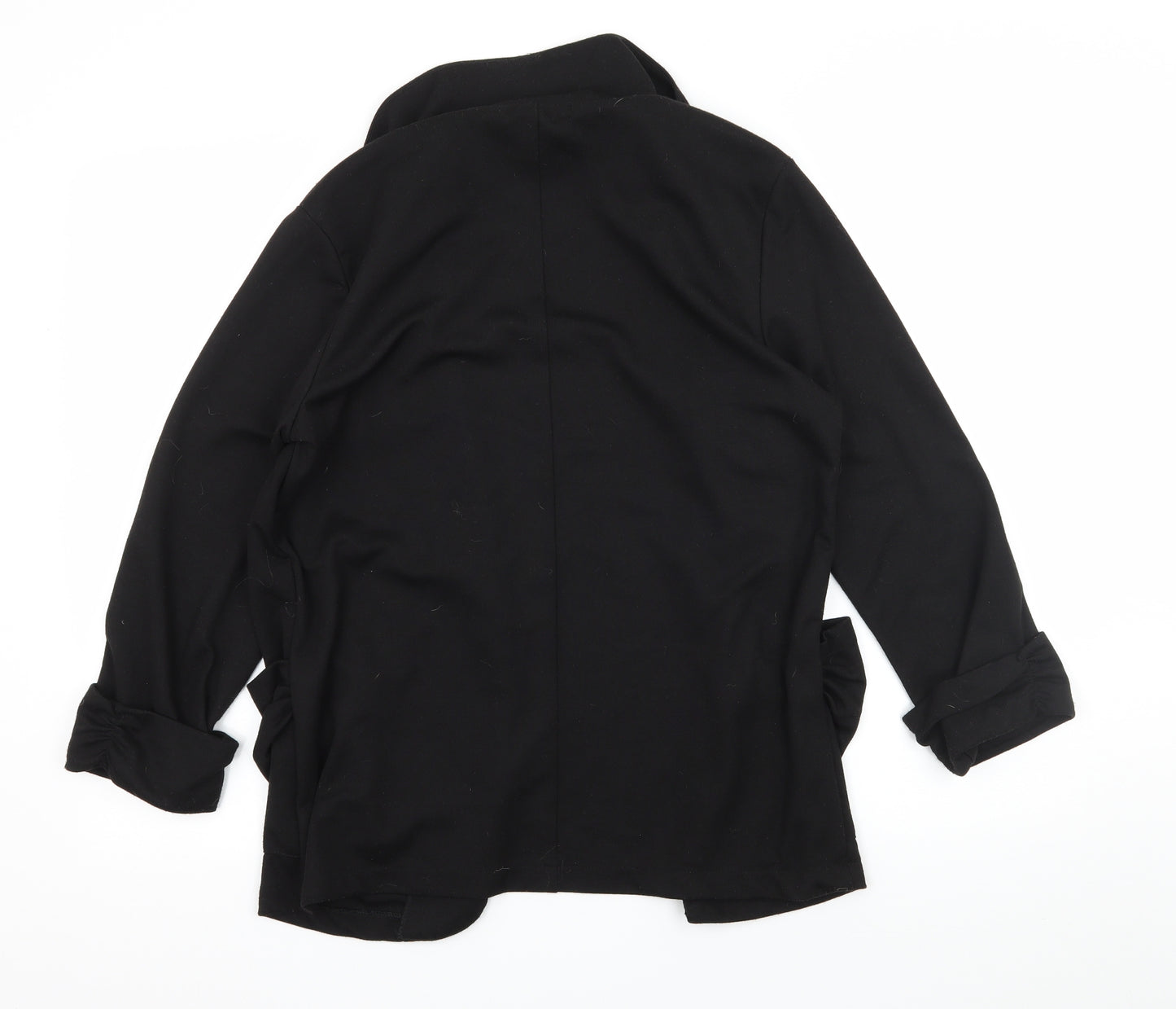 Atmosphere Womens Black  Jersey Jacket Blazer Size 14