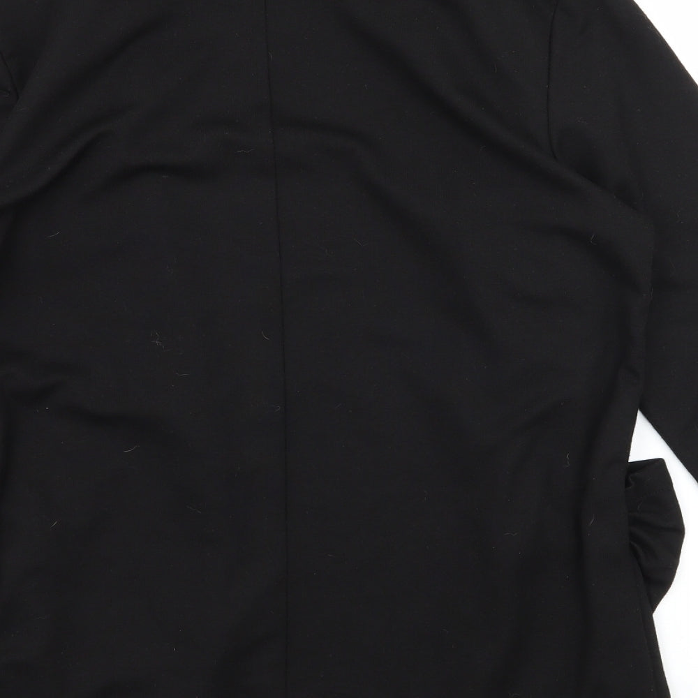 Atmosphere Womens Black  Jersey Jacket Blazer Size 14