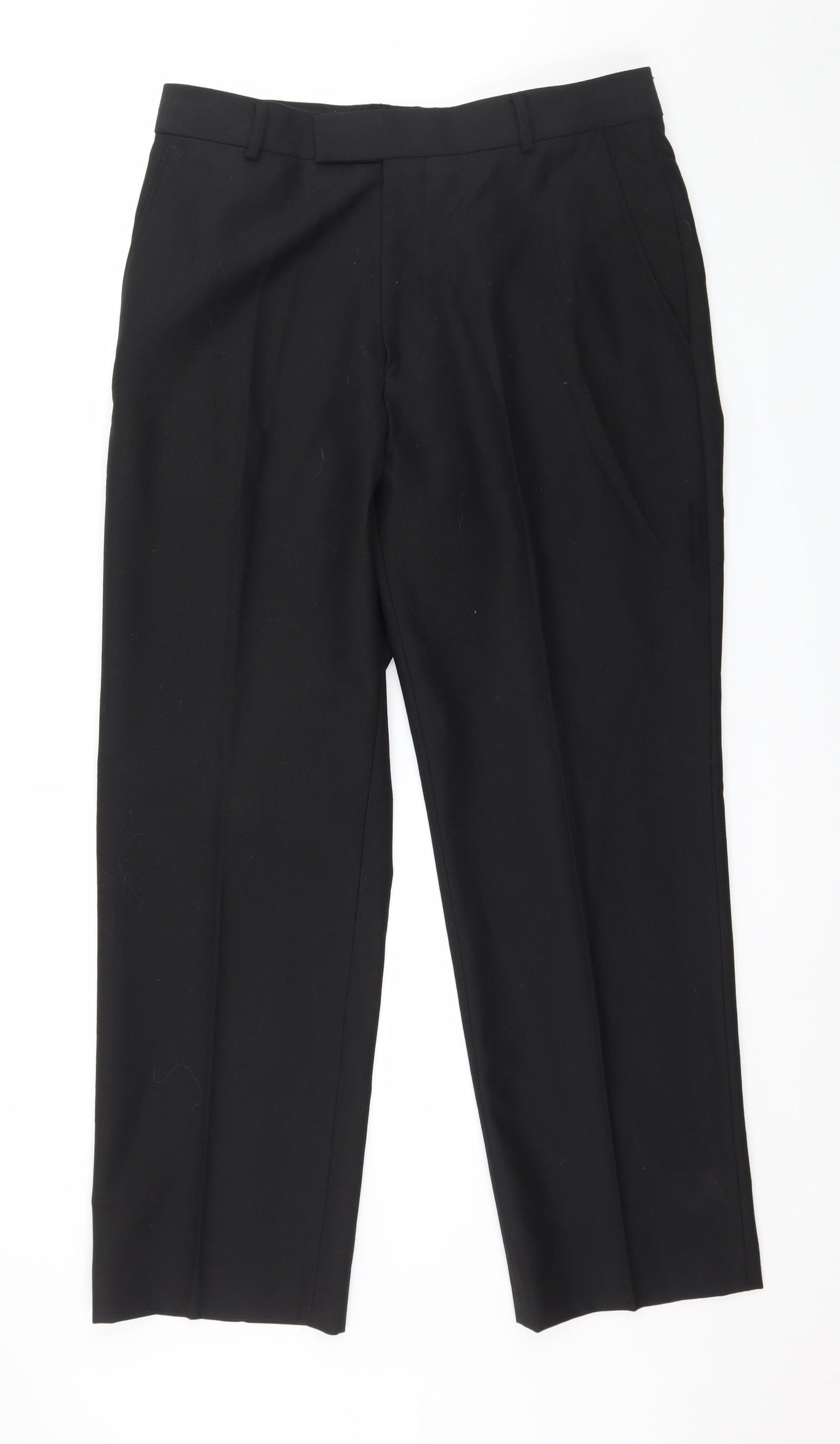ARMANDO Mens Black   Trousers  Size 32 in L29 in