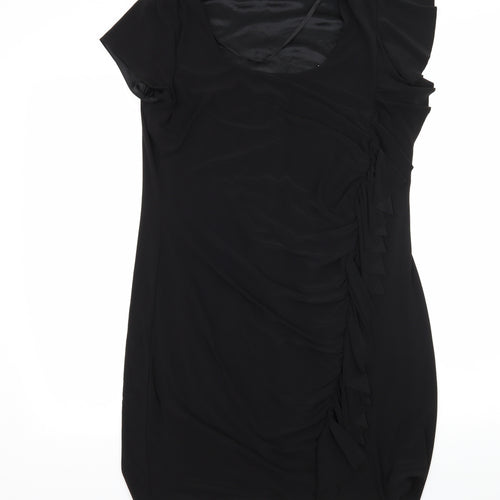 Comma Womens Black   A-Line  Size 14