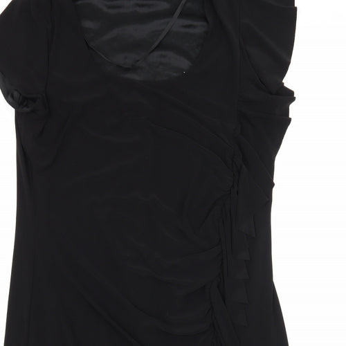 Comma Womens Black   A-Line  Size 14