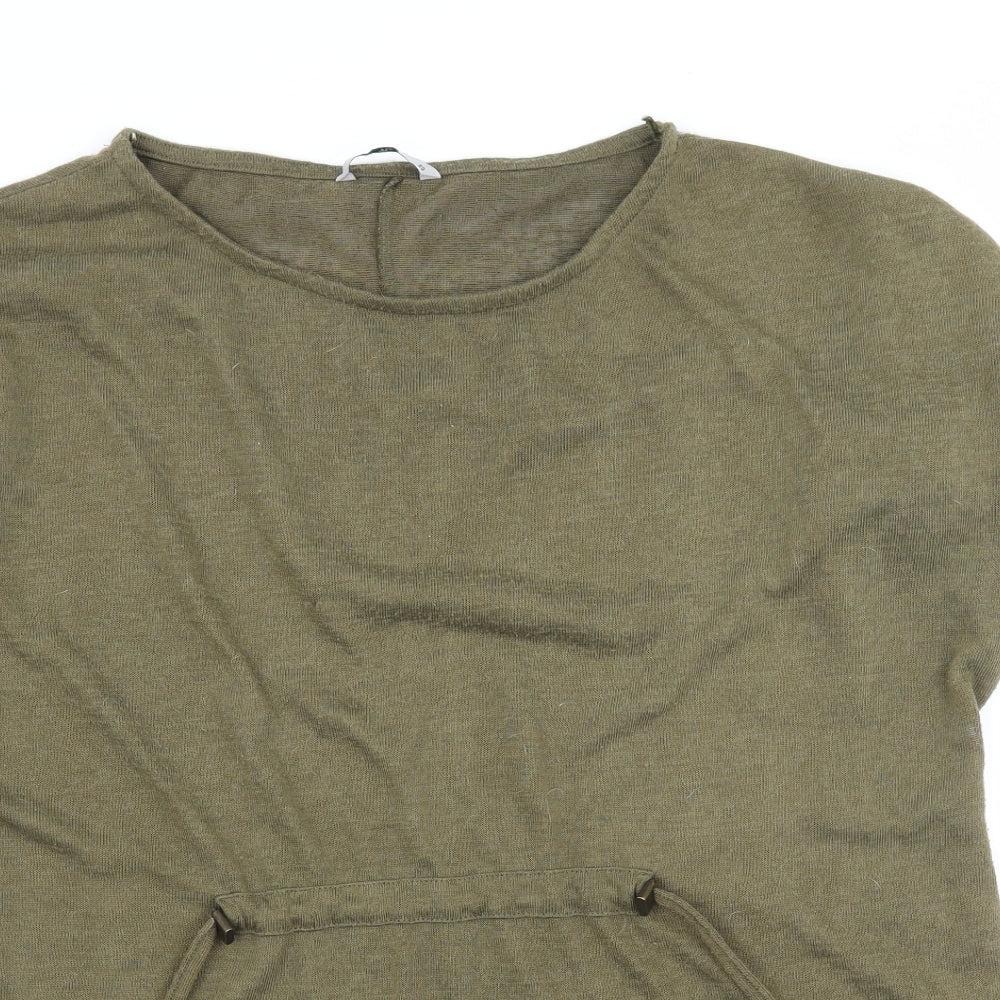 TU Womens Green  Jersey Basic T-Shirt Size 20