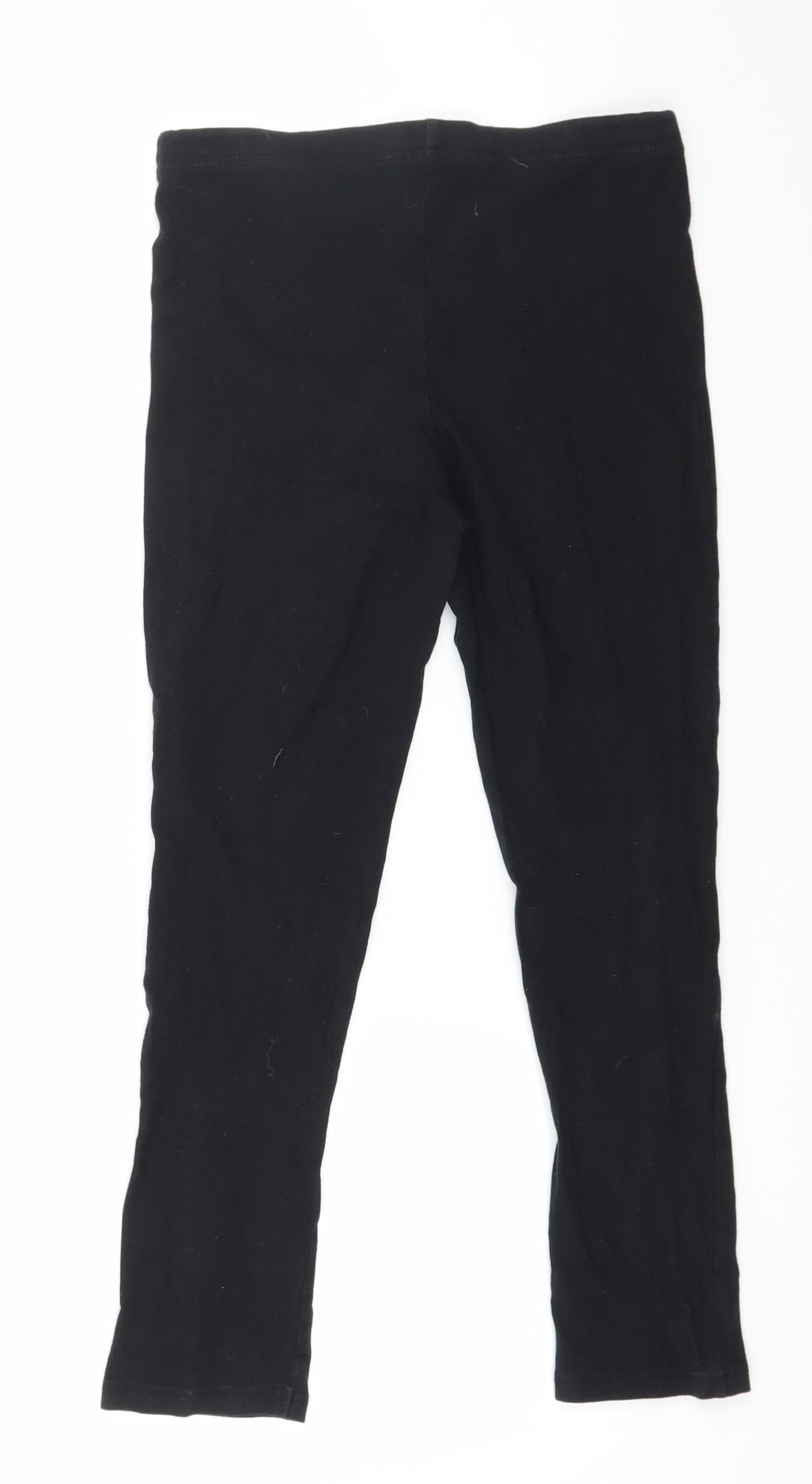 Miss Selfridge Womens Black  Jersey Capri Leggings Size 10 L20 in