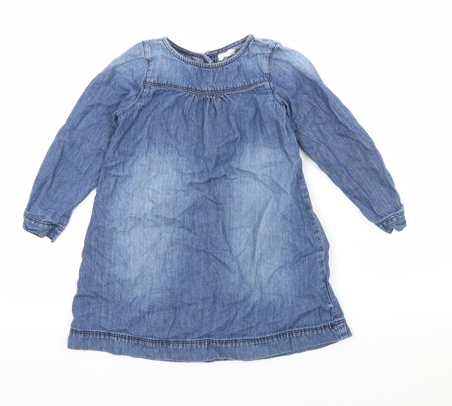NEXT Girls Blue  Denim A-Line  Size 3-4 Years