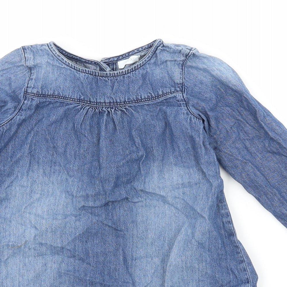 NEXT Girls Blue  Denim A-Line  Size 3-4 Years