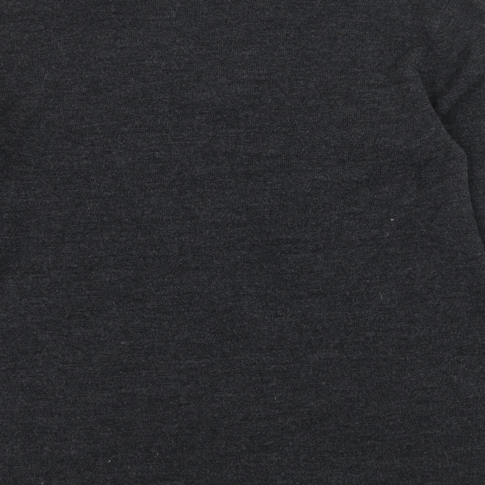Red Herring Mens Grey  Knit Pullover Jumper Size L