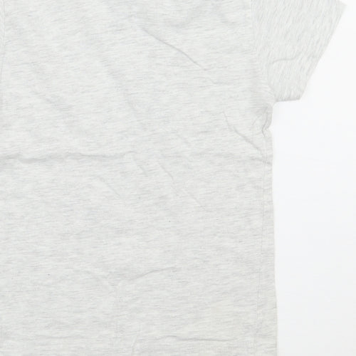 Primakr Boys Grey  Jersey Basic T-Shirt Size 5-6 Years  - T-Rex