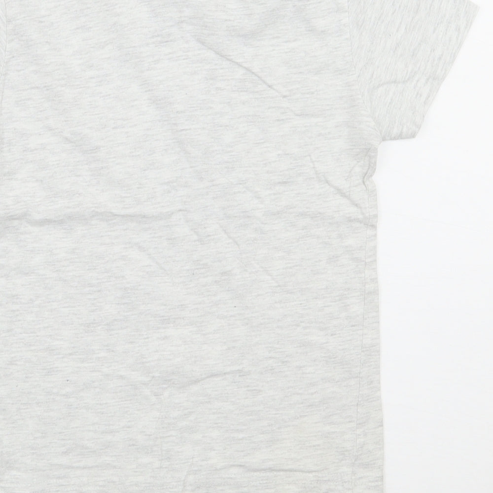 Primakr Boys Grey  Jersey Basic T-Shirt Size 5-6 Years  - T-Rex