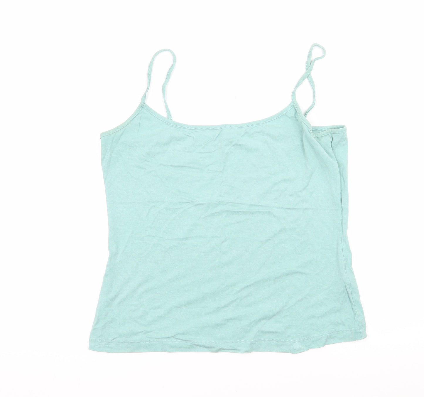 Marks and Spencer Womens Blue  Jersey Camisole Tank Size 12