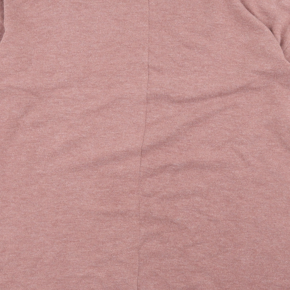 Zara Womens Pink  Knit Jumper Dress  Size S