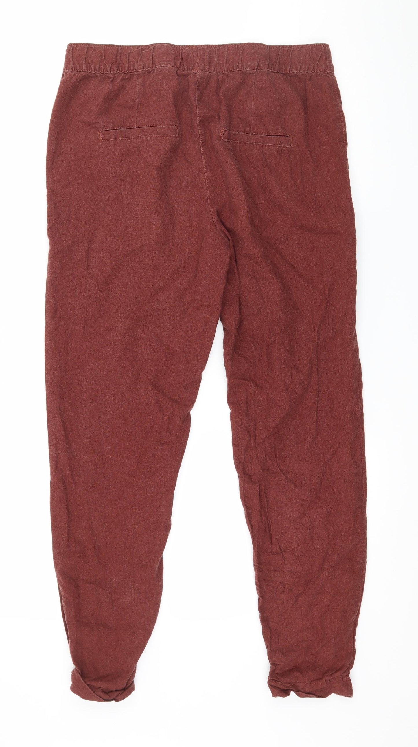 NEXT Womens Brown   Trousers  Size 12 L26 in