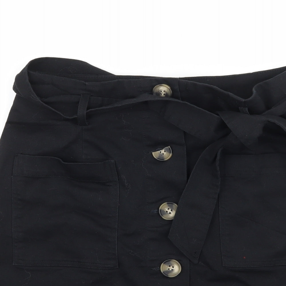 Oasis Womens Blue  Denim A-Line Skirt Size 10