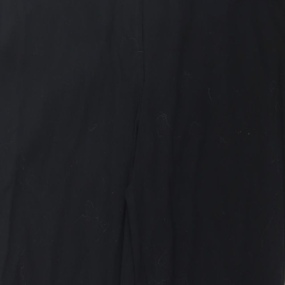 Marks and Spencer Womens Black   Trousers  Size 16 L30 in