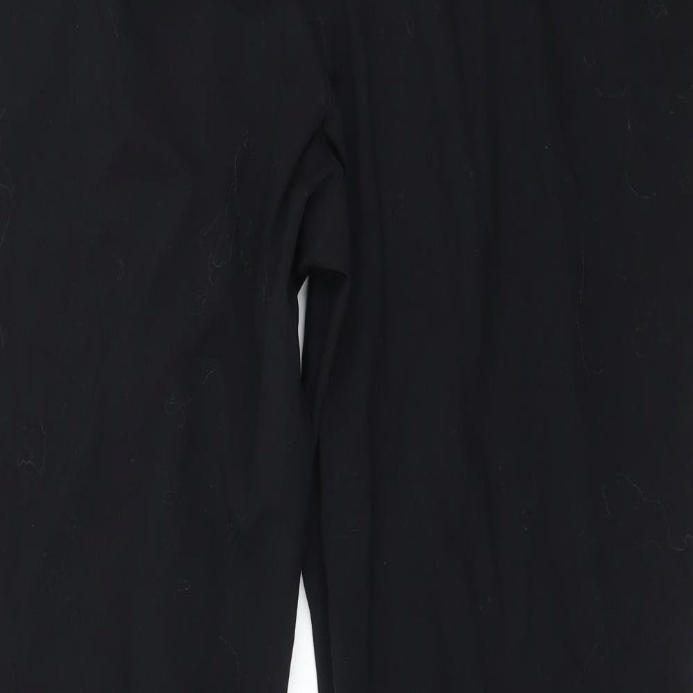 Marks and Spencer Womens Black   Trousers  Size 16 L30 in