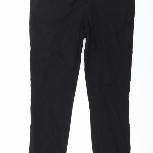 H&M Womens Black   Trousers  Size 30 in L28 in