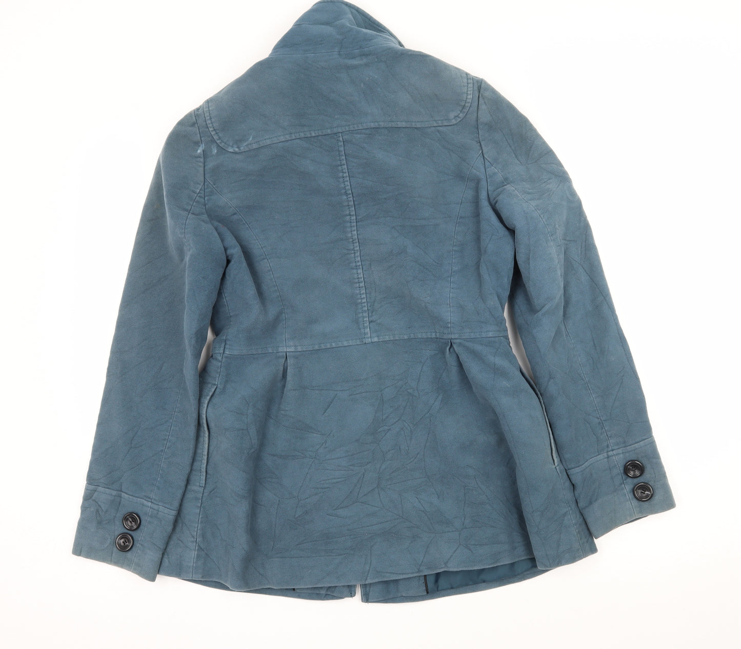 NEXT Womens Blue   Pea Coat Coat Size 10