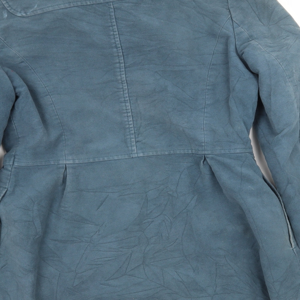 NEXT Womens Blue   Pea Coat Coat Size 10