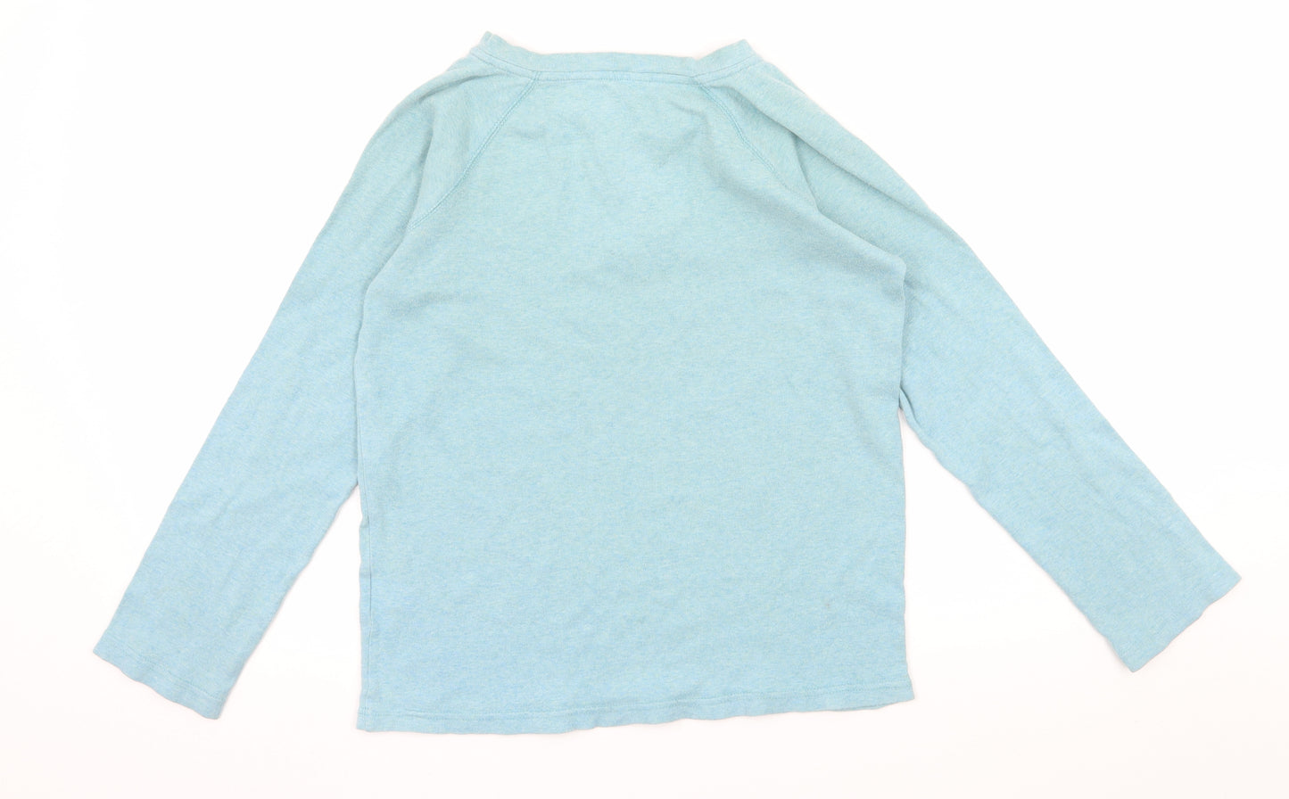 John Lewis Boys Blue  Jersey Basic T-Shirt Size 11 Years