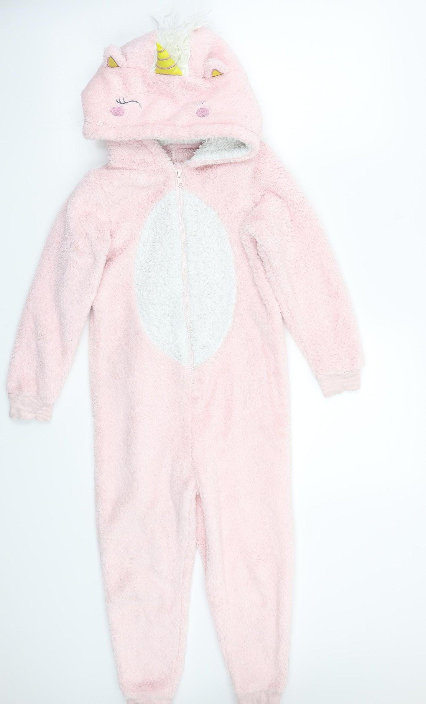 Matalan Girls Pink   Cami One Piece Size 7 Years