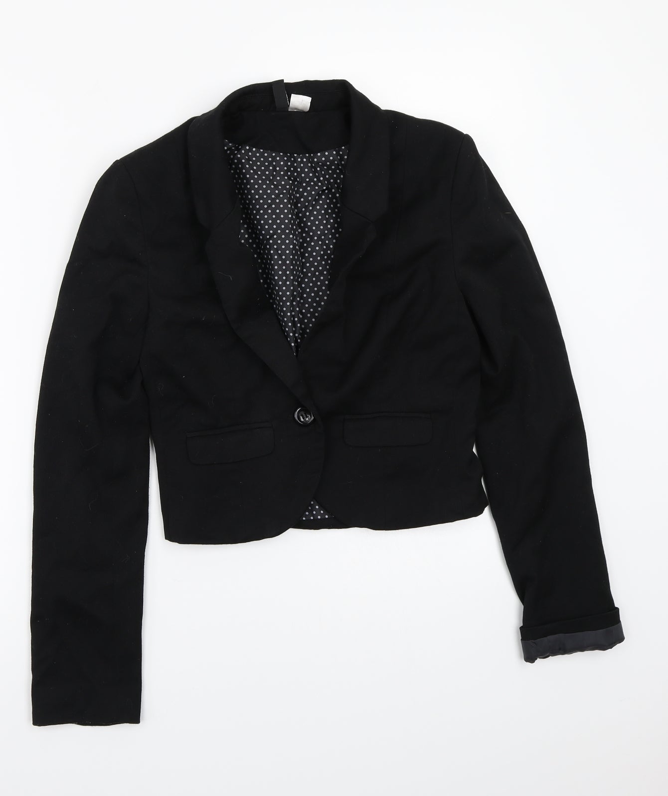 H&M Womens Black   Jacket Blazer Size 4