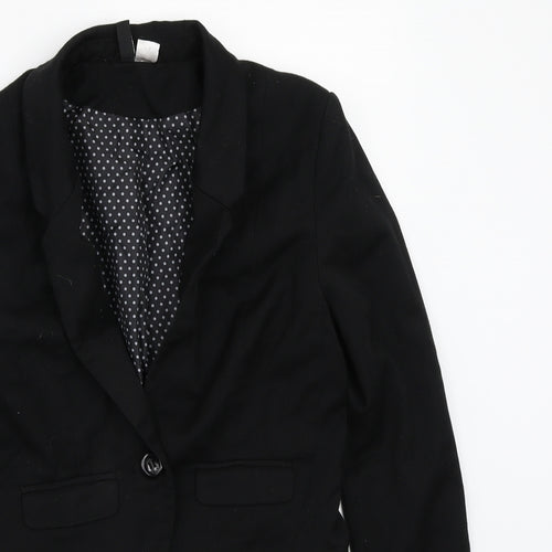 H&M Womens Black   Jacket Blazer Size 4