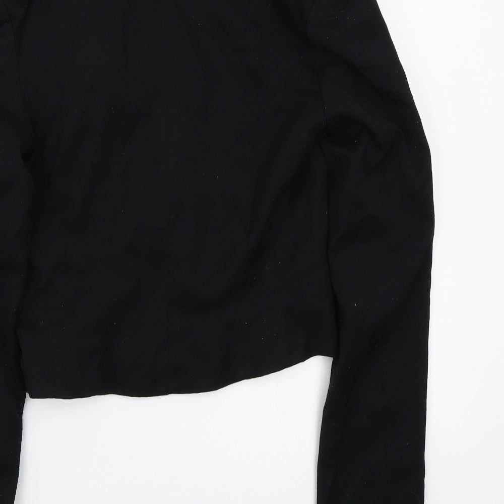 H&M Womens Black   Jacket Blazer Size 4