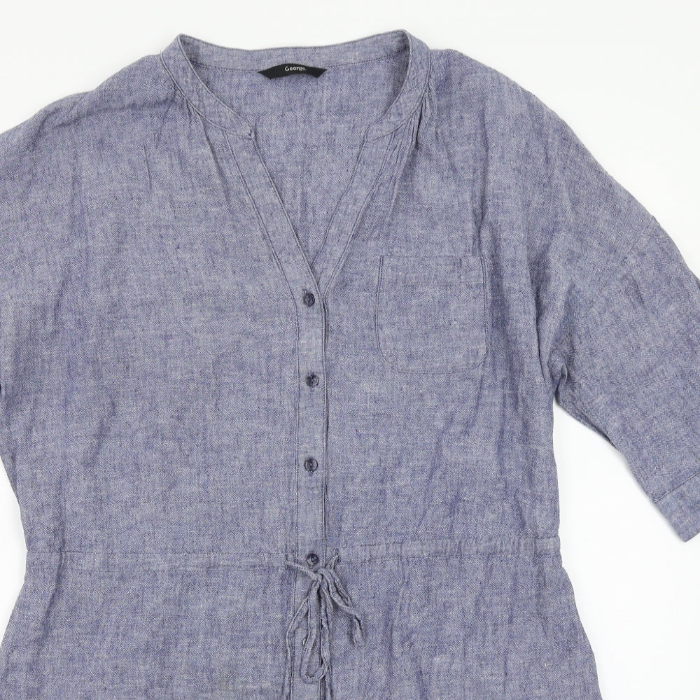 George Womens Blue   A-Line  Size 16