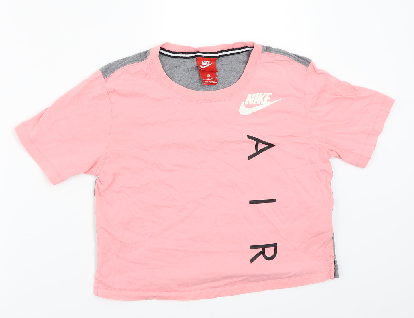 Nike Womens Pink   Basic T-Shirt Size XS