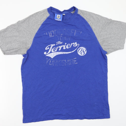 HTAFC Mens Blue    T-Shirt Size M