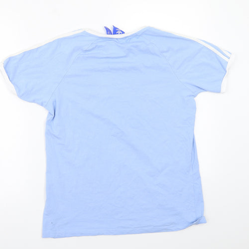 adidas Mens Blue    T-Shirt Size S