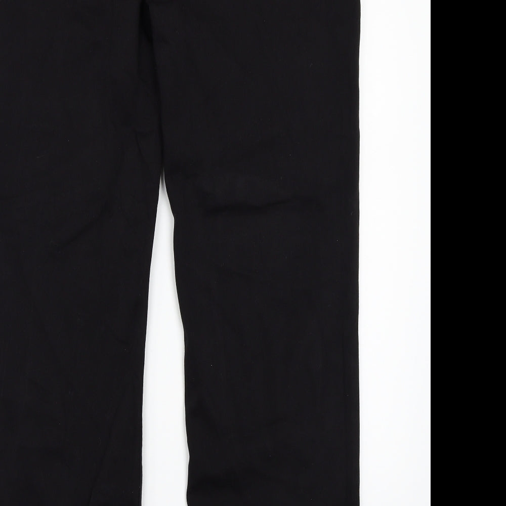 Marks and Spencer Womens Black   Straight Jeans Size 18 L29 in