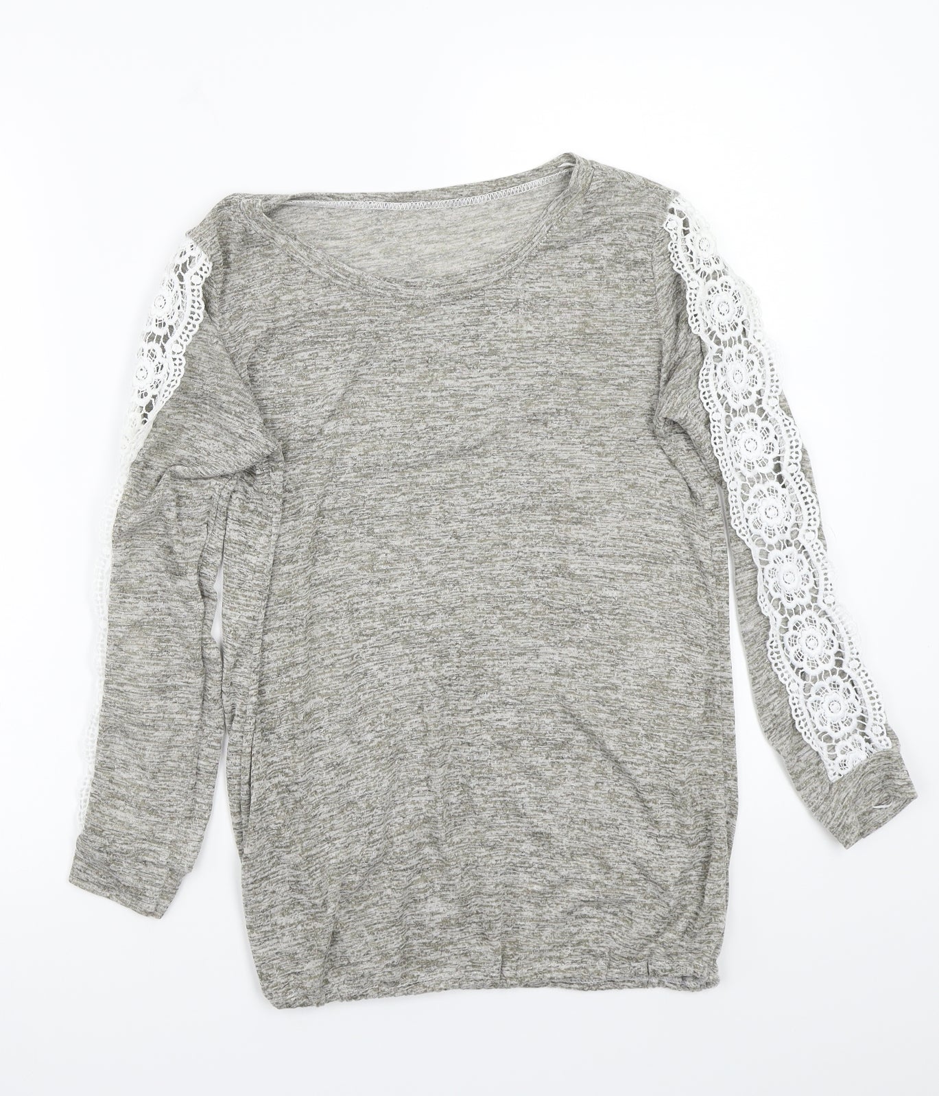 Preworn Womens Grey   Basic T-Shirt Size M