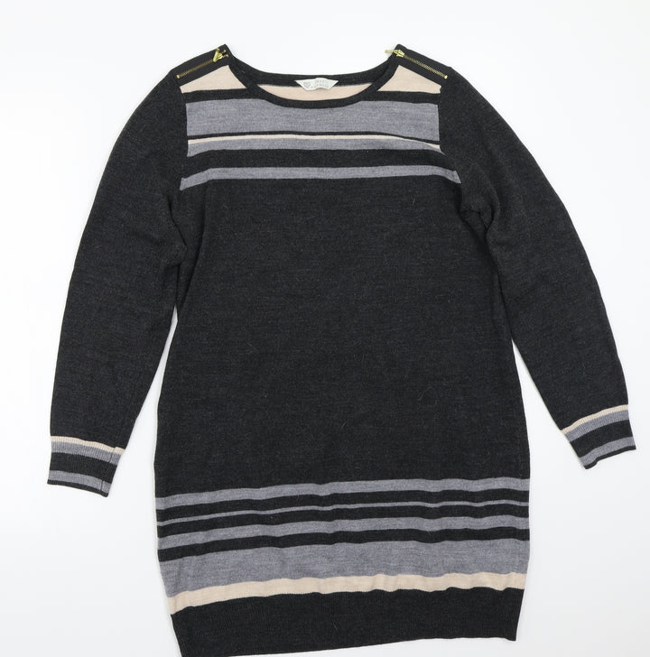 BHS Womens Grey Pullover Jumper Size 14