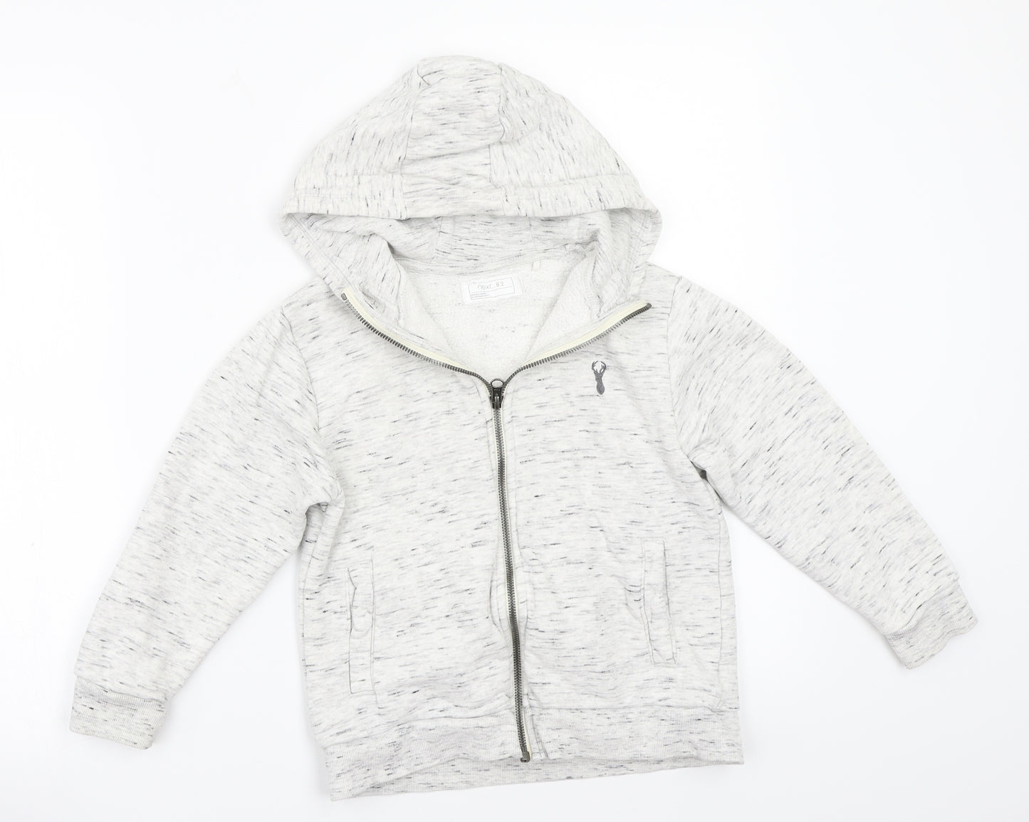 NEXT Boys White Batik  Jacket Coat Size 5 Years