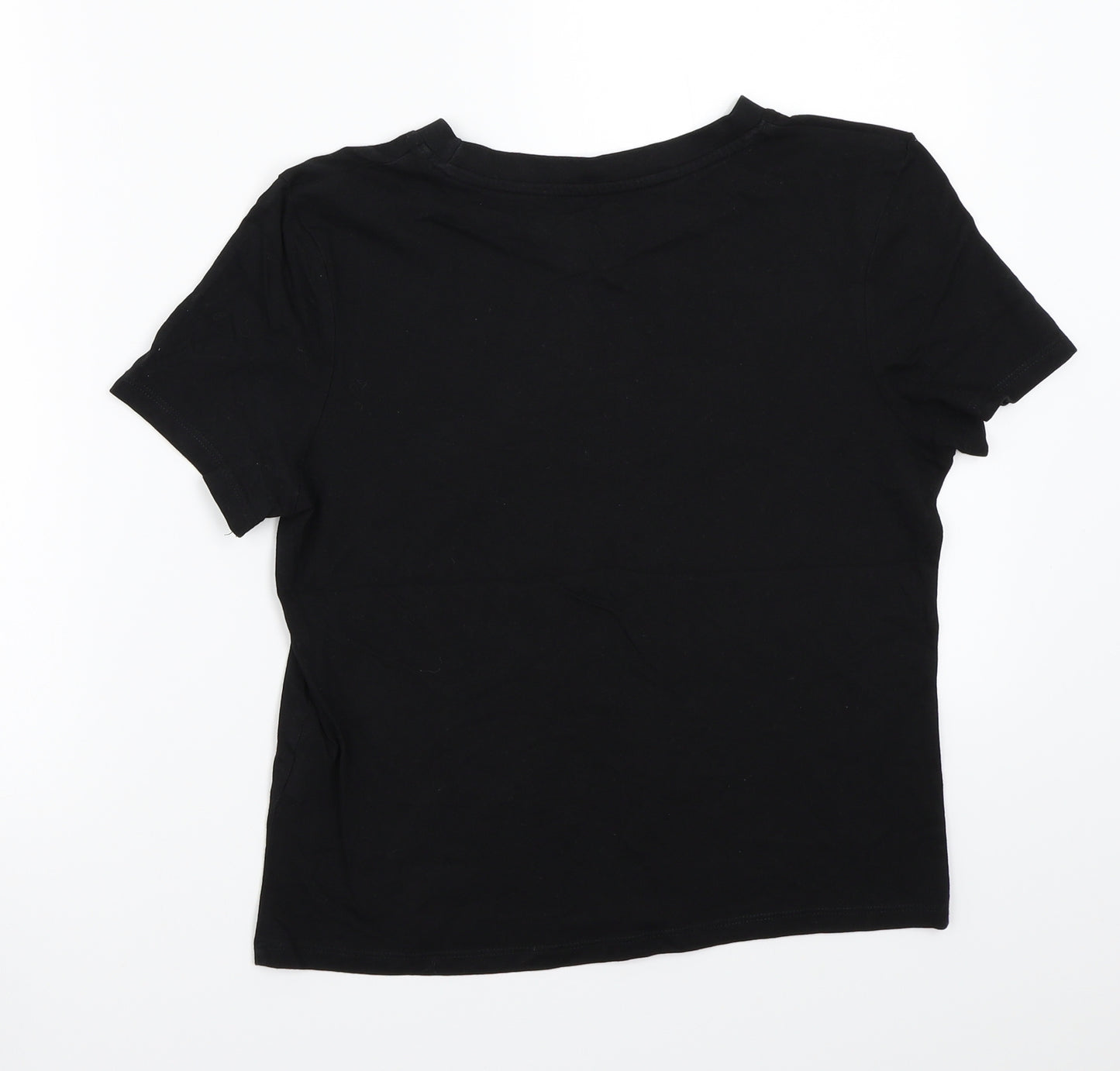 Primark Womens Black   Basic T-Shirt Size XS