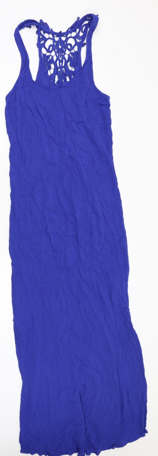 Front view of George women’s blue a-line