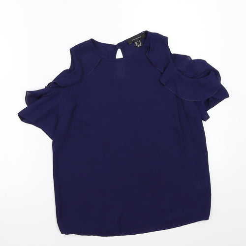 Primark Womens Blue   Basic T-Shirt Size 6