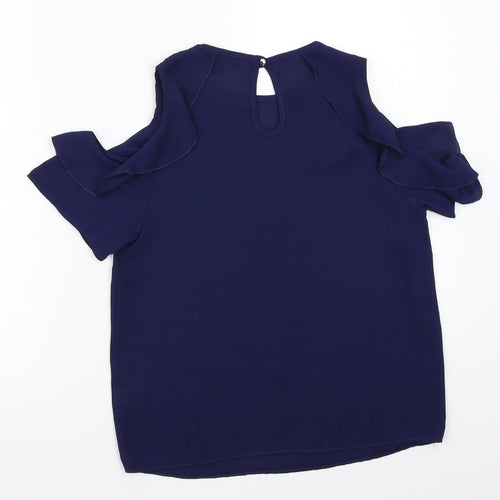 Primark Womens Blue   Basic T-Shirt Size 6