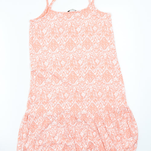 TU Womens Pink Paisley  A-Line  Size 8