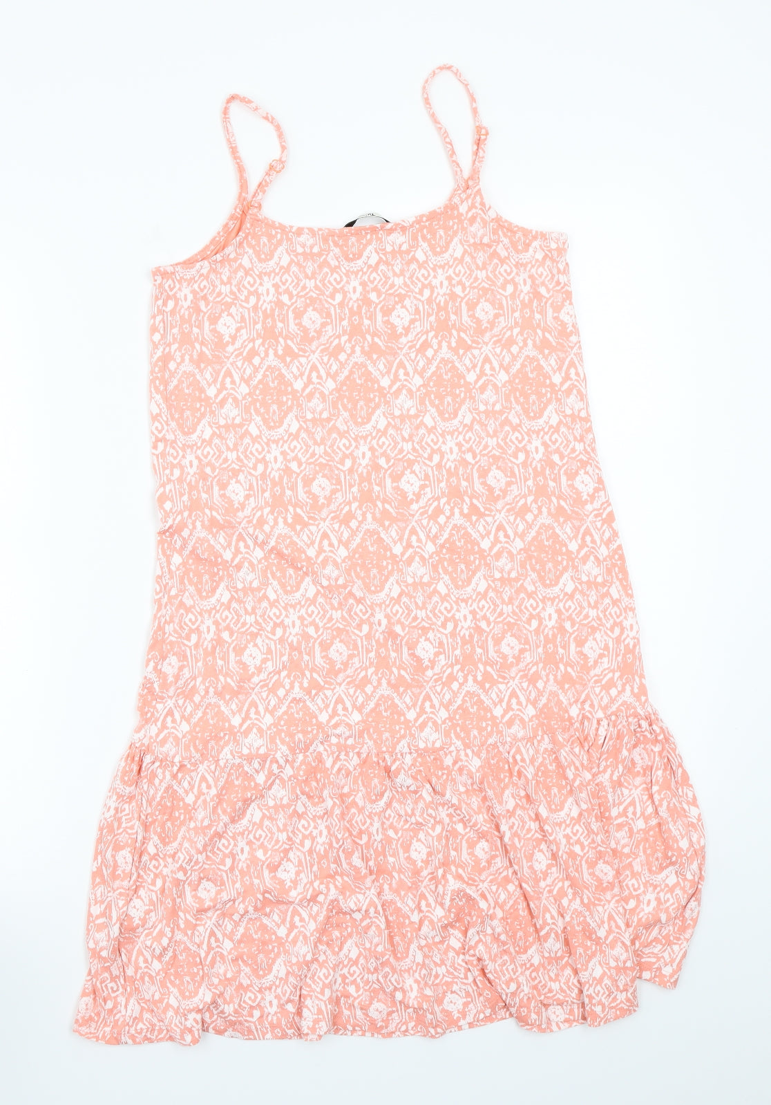TU Womens Pink Paisley  A-Line  Size 8