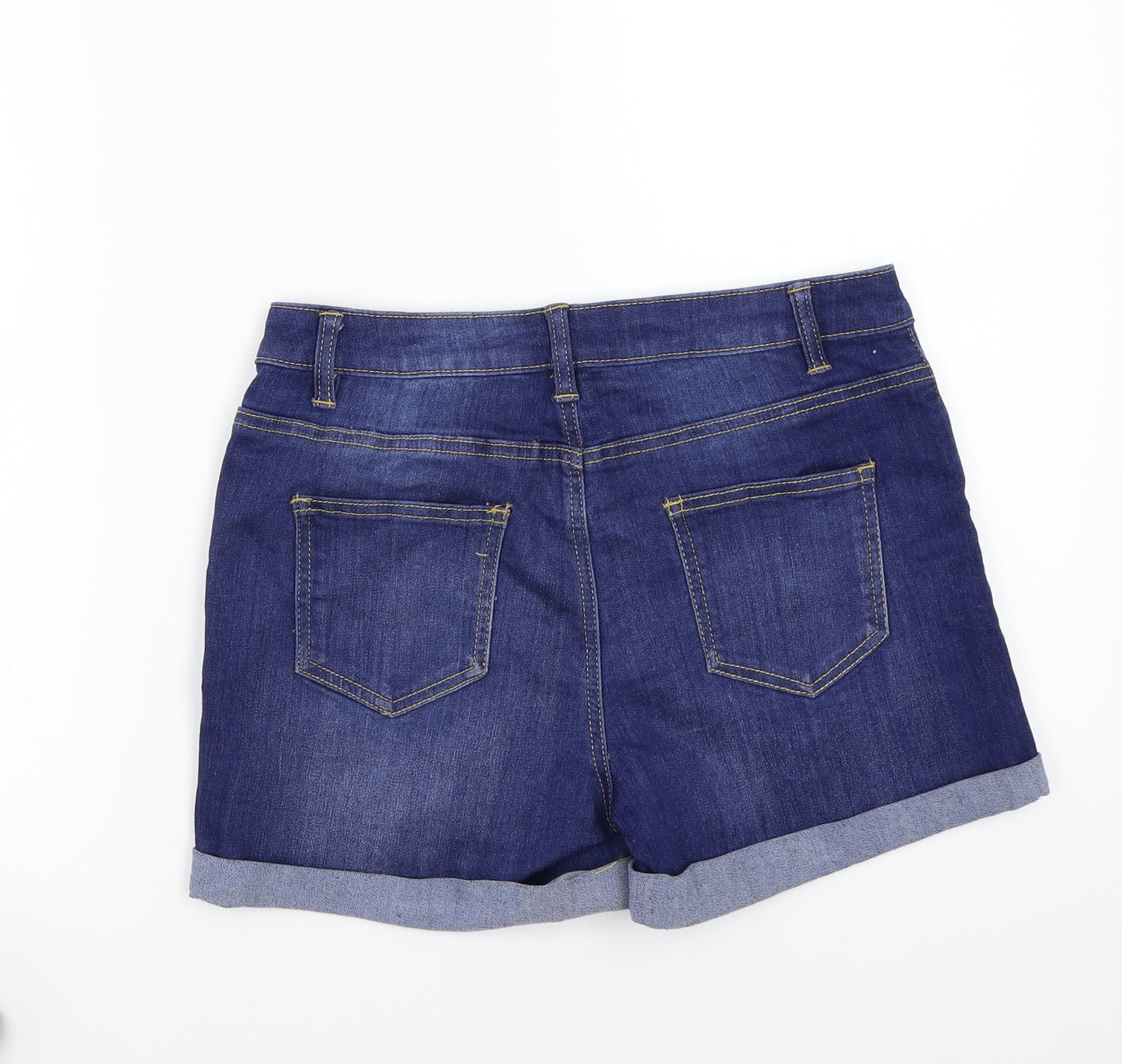 Denim & Co. Womens Blue   Bermuda Shorts Size 10