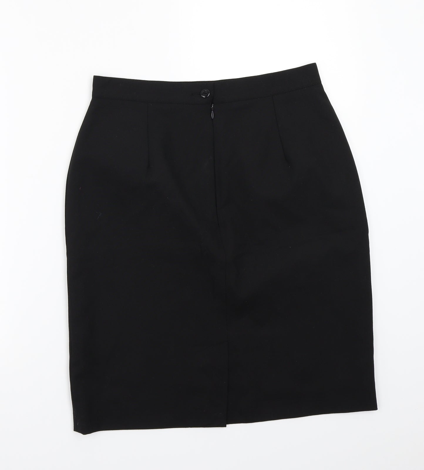 U4W Womens Black   A-Line Skirt Size 12