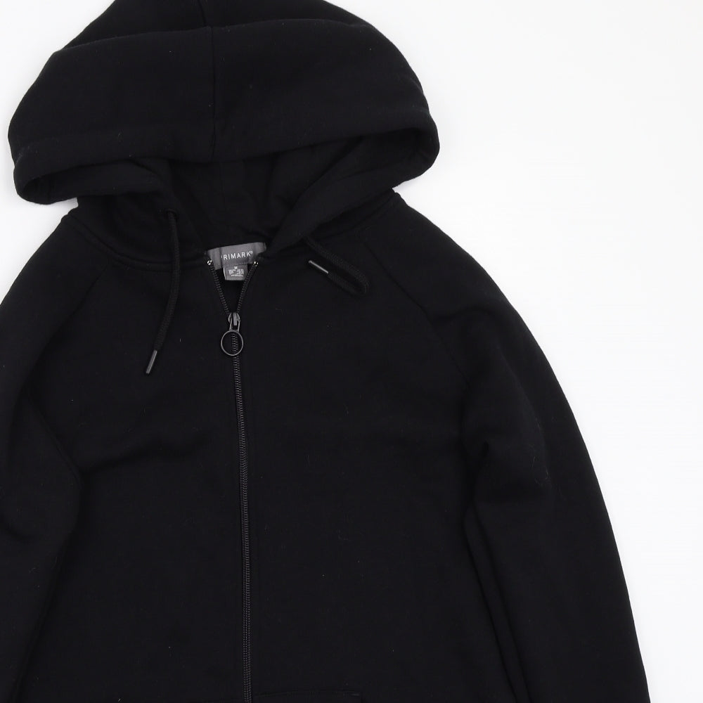 Primark Womens Black   Gilet Coat Size M