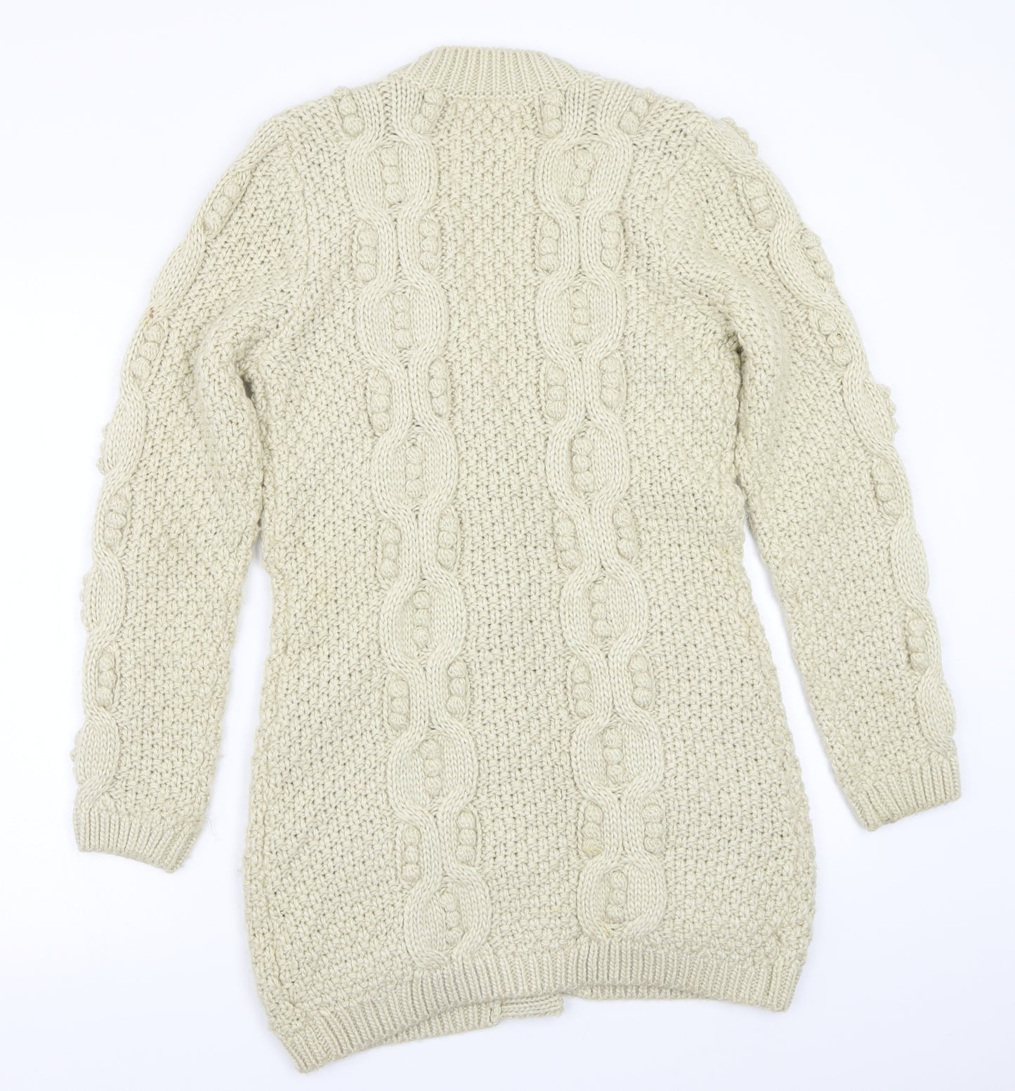 Falmer Heritage Womens Beige   Cardigan Jumper Size 12